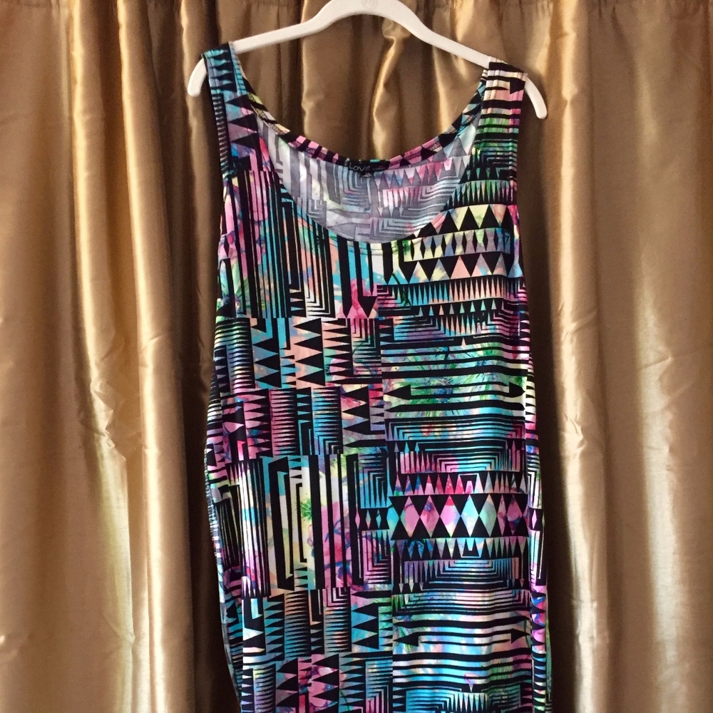 Colorful Maxi Dress